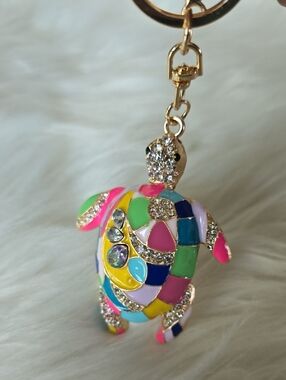 NWOT TURTLE Keychain Purse Charm